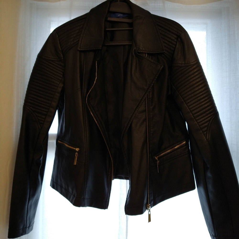 Apt. 9 Faux leather jacket